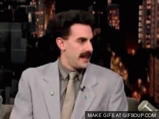 Sacha Baron Cohen Was Scared of What Would Happen During the Rudy Giuliani Scene in Borat. . Borat not gif